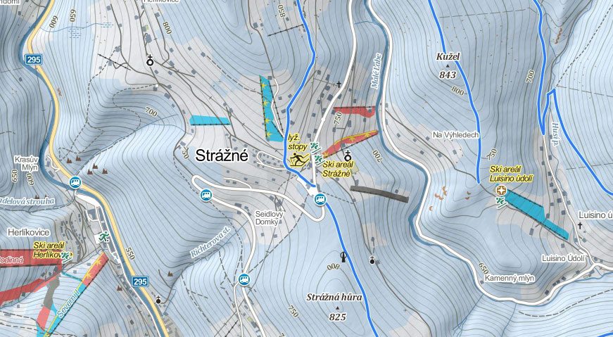 Běžecké trasy na webu Seznam Mapy